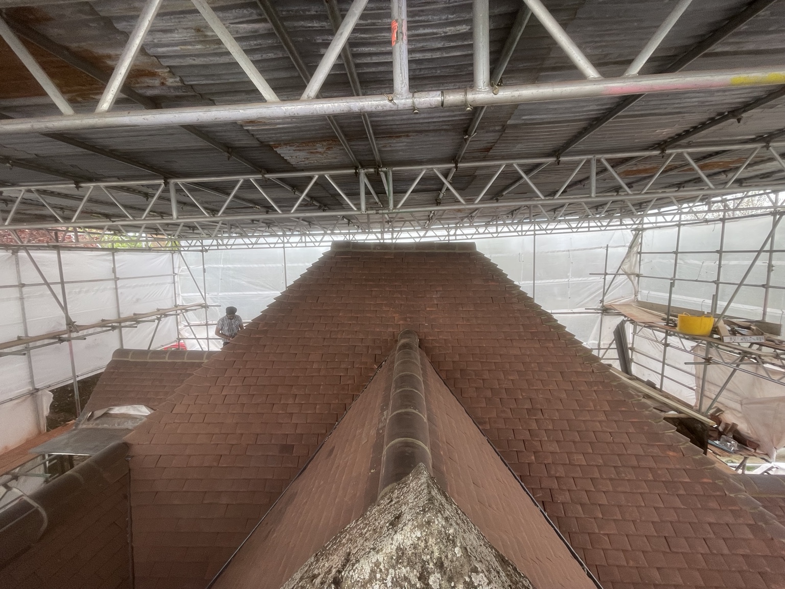 Roof and dormer detail